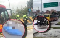 En menos de una hora dos personas murieron en accidentes con buses de Transmilenio