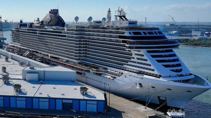 Galveston debuts new $156M cruise terminal with MSC Seascape first to set sail