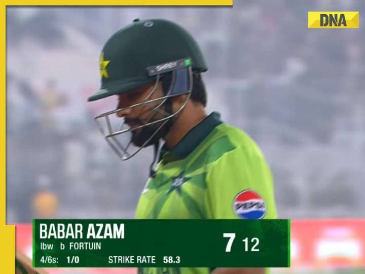 PAK vs SA, 1st ODI: Babar Azam gets dismissed for just 7 runs, netizens say, 'Ne