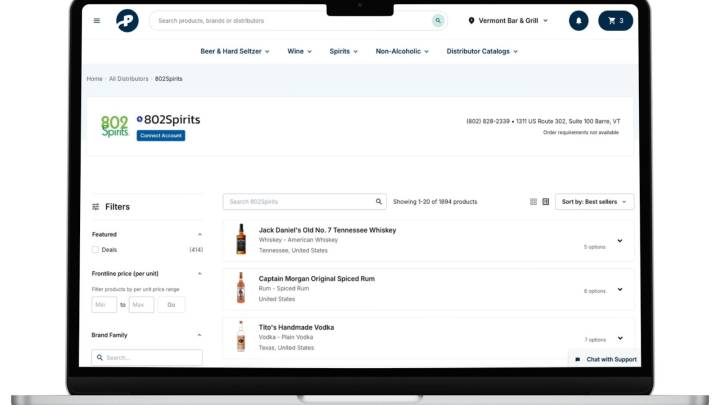 Vermont launches 802Spirits Connect to simplify biz liquor orders