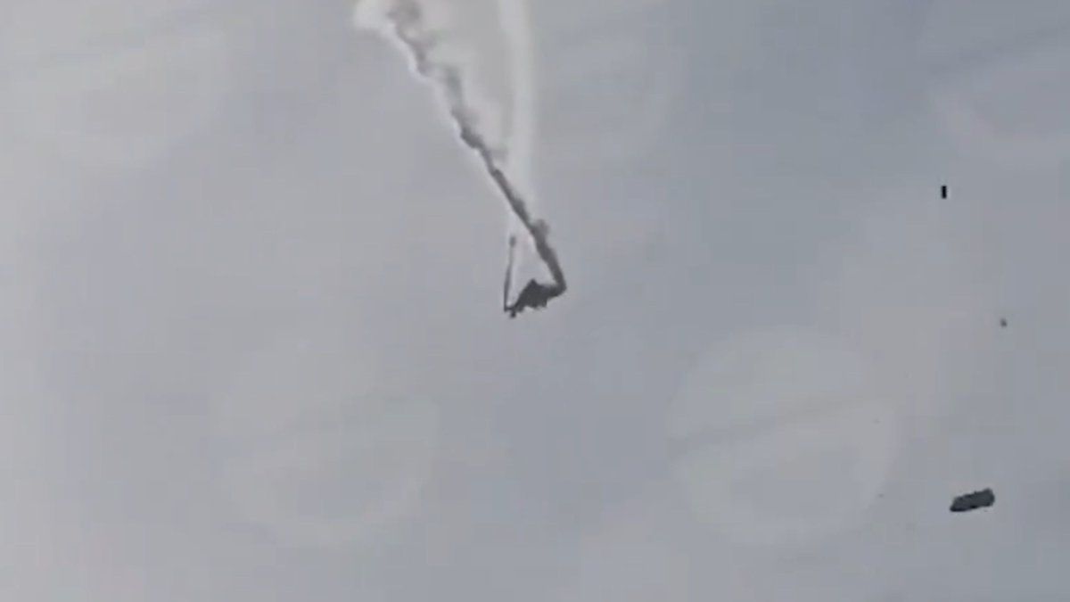 Un avión militar turco se estrelló en Georgia con 20 personas a bordo