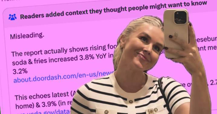 Community Note Delivers Reality Check to Karoline Leavitt’s Door Dash Tweet