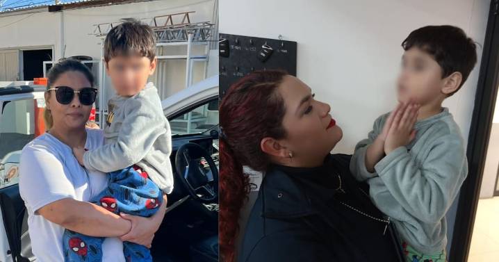 Localizan a los familiares del menor de 5 años que fue encontrado deambulando solo sobre el bulevar Mazón López, en Hermosillo