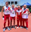 Perú destaca en el Campeonato Sudamericano de Atletismo Máster en Santiago de Chile