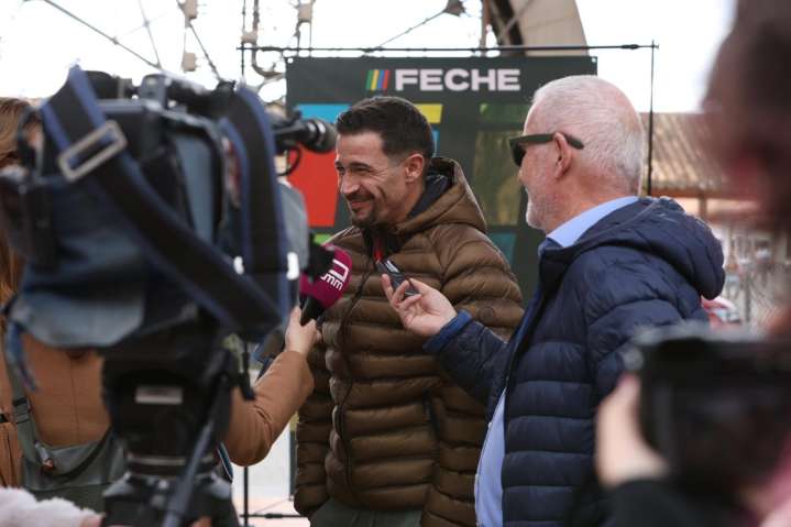 Juanjo Ballesta agradece la hospitalidad del Feche: Me han hecho sentir como en mi propia casa
