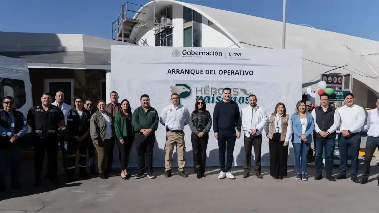 Inicia en Sonora el Operativo Especial de Invierno 2025 del Programa Héroes Paisanos