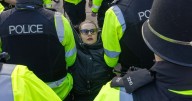 Why quiet protesters were carted off by the police in Bristol today