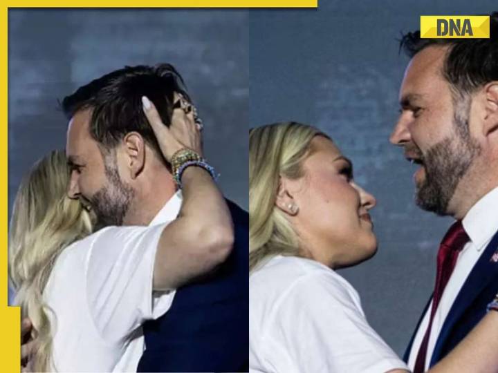 Erika Kirk's BIG statement amid row over intimate hug with JD Vance