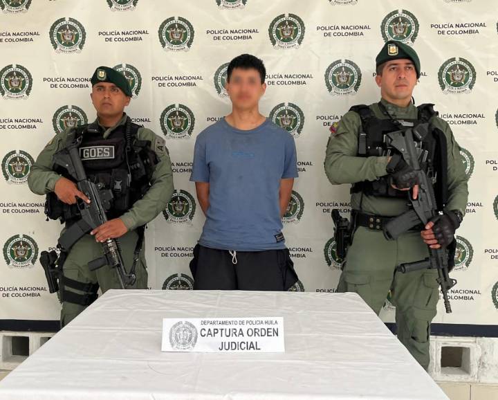 Cayó en Pitalito alias ‘Chespirito’, líder de una banda dedicada al hurto de motocicletas en Putumayo