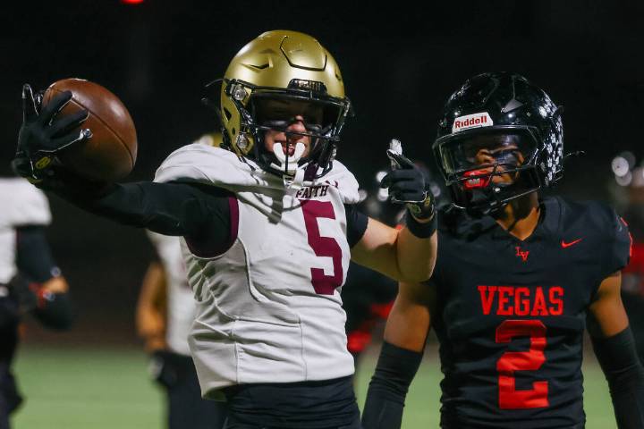 Nevada 5A football playoffs: Faith Lutheran upsets Las Vegas High