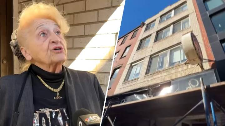 Falling bricks nearly hit Boston building owner after blessing