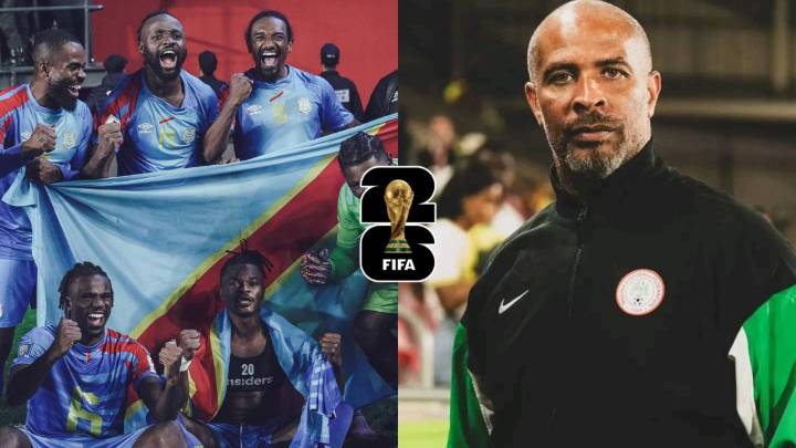 Técnico de Nigeria señala al Congo por usar presunto hechizo para dejarlos sin Mundial 2026