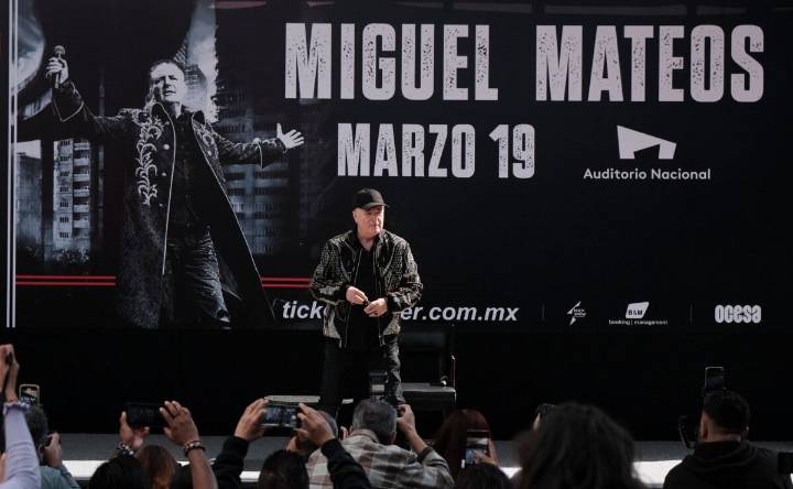 Miguel Mateos, estrella que sigue tocando rock and roll en tiempos de IA