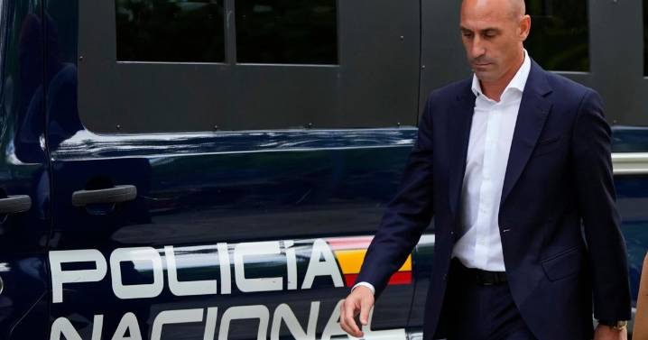 Former Spanish soccer boss Rubiales egged by uncle at book presentation
