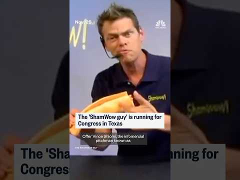The 'ShamWow guy' is running for Congress in Texas