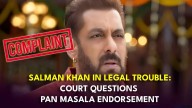 Salman Khan in LEGAL trouble: Court questions pan masala endorsement
