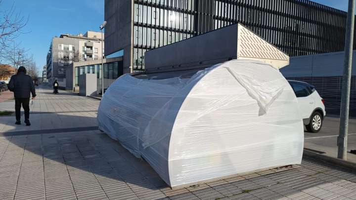 Los aparcabicis cubiertos podrán volver a utilizarse tras ocho meses precintados
