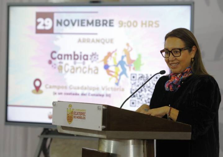 ECATEPEC LANZA “CAMBIA DE CANCHA” PARA TRANSFORMAR LA VIDA DE LA JUVENTUD
