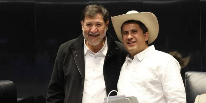 Fernández Noroña pelea con la oposición por Carlos Manzo: “No era su compañero, era nuestro”