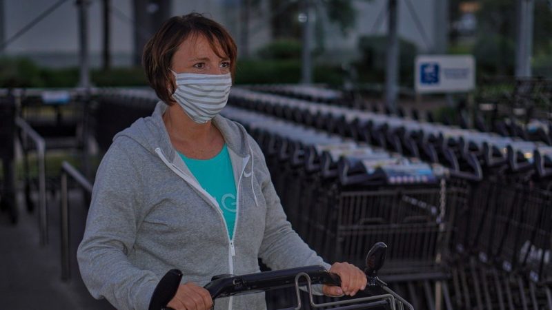 Mennonite Karen Accidentally Wears Mask Up Over Her Nose