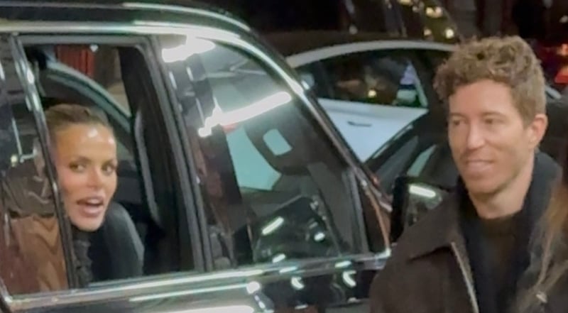 Shaun White Chats Up Brooks Nader Outside Alice + Olivia Event | Brooks Nader, Grace Ann Nader, Mary Holland Nader, Sarah Jane Nader, Shaun White | Celebrity News and Gossip | Entertainment, Photos an