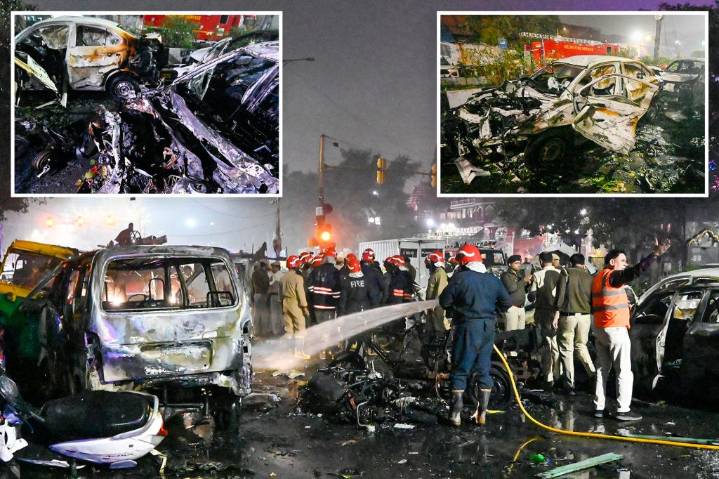 Delhi car bomb blast kills 10, injures 30 near India's landmark Red Fort