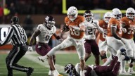 No. 16 Texas spoils No. 3 Texas A&M’s perfect season 27-17, knocks Aggies out of SEC title game
