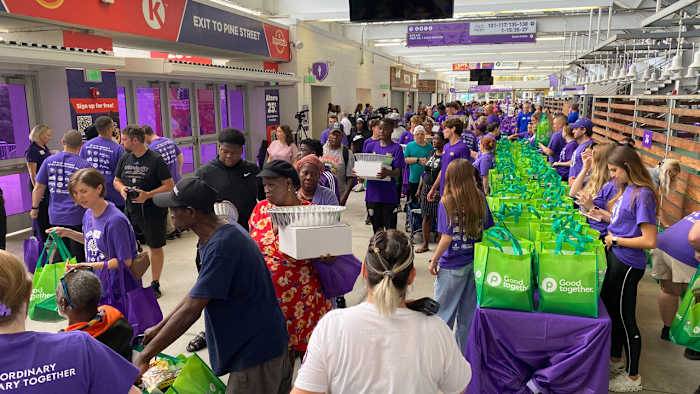 Orlando City, Pride host annual turkey giveaway to support local families