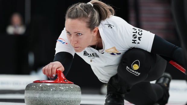 Homan survives Black's last-rock attempt to take Game 1 of women's Olympic curling trial final
