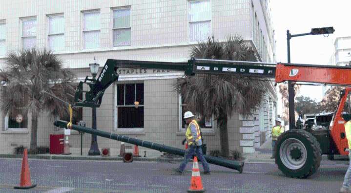 Traffic lights removed as part of Mobile's street optimization plan