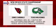 Texas Panhandle high school football regional semifinal round & New Mexico state finals matchups