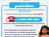 Activan línea de emergencia para familias