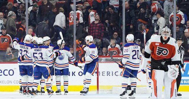 Roslovic's OT goal lifts Oilers over Flyers 2