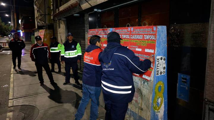 Clausuran cuatro centros nocturnos clandestinos