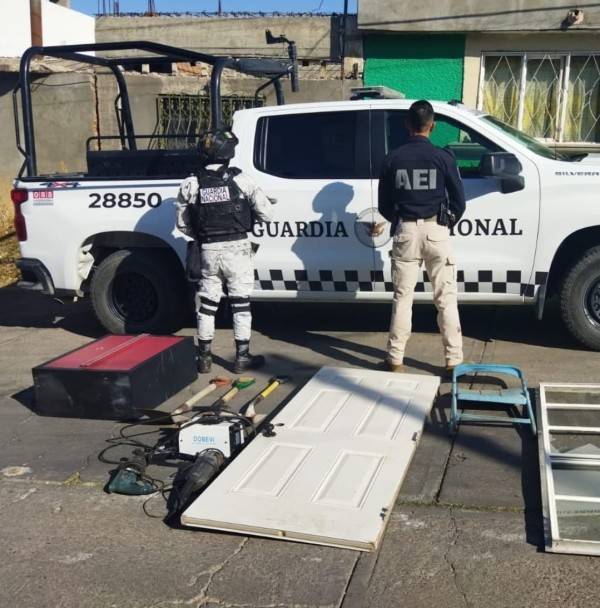 Catea FGE domicilio en Parral por robo cometido en Santa Bárbara