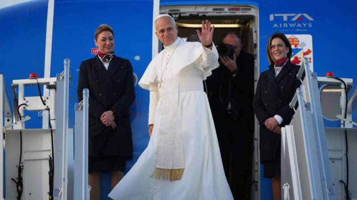 Pope Leo takes his first trip abroad