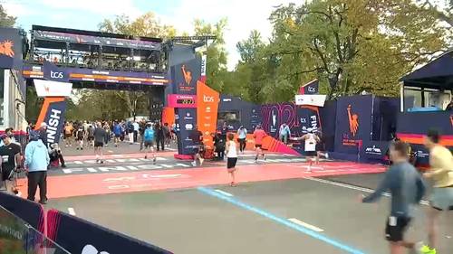 TCS NYC Marathon: Runners race the Abbott Dash to the Finish Line 5K in Central Park ahead of Sunday's competition