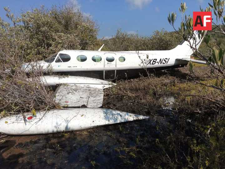 Avioneta sufre accidente en La Huerta Jalisco, dejando un lesionado