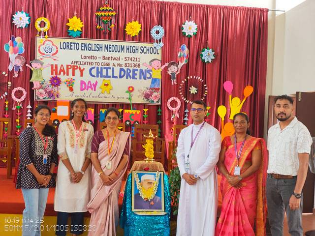 Children’s Day celebration held at Loreto English Medium High School CBSE