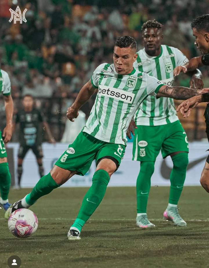 El gol elegante que le daria la victoria a atletico Nacional sobre America de Cali