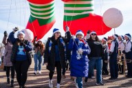 Kalamazoo ushers in holiday season with annual Maple Hill Holiday Parade