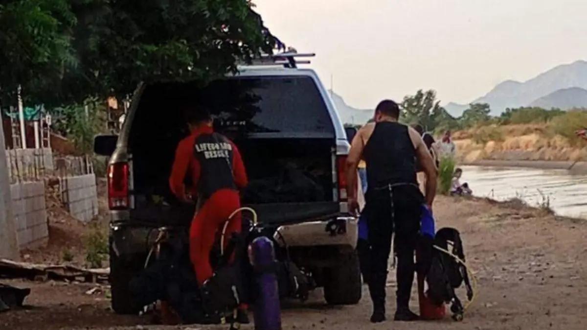 Desaparece niño de 9 años en las aguas del canal Humaya en El Alto del Coyote