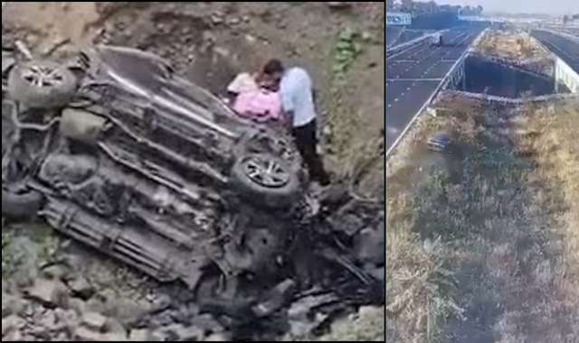 XUV Plunges into Ditch on Delhi-Mumbai Expressway, Five Dead