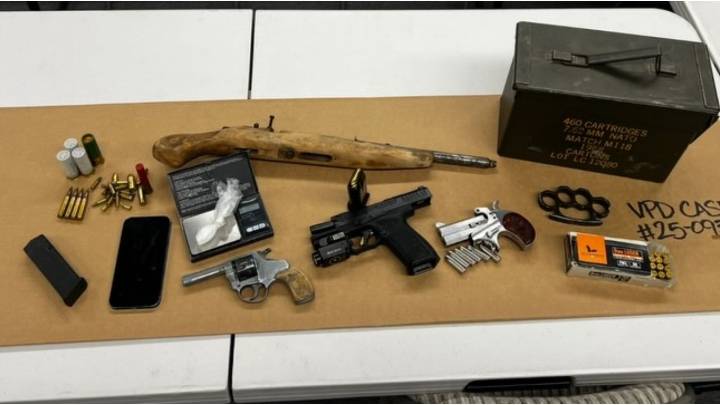 Visalia Police Arrest Felon After Guns, Drugs Seized in Search
