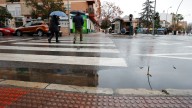 La lluvia, protagonista de este viernes en Granada