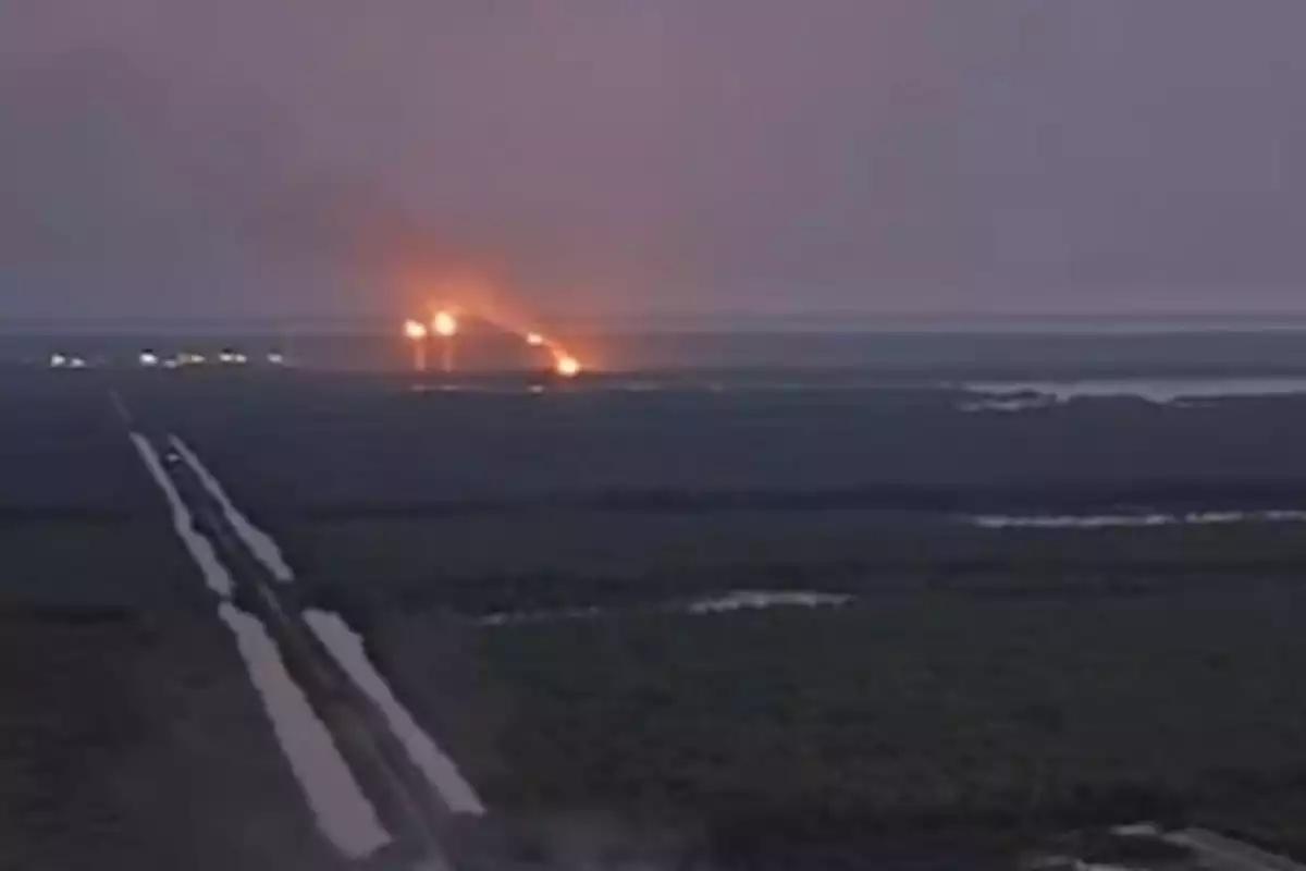 Atiende Pemex pérdida de contención en gasoducto Atasta a Nohoch