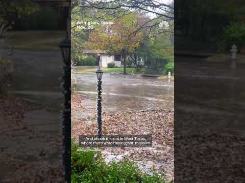 Parts of Texas hit by heavy rain, flash flooding