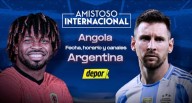 Argentina vs. Angola: fecha, horarios y canales de TV para ver el amistoso internacional FIFA