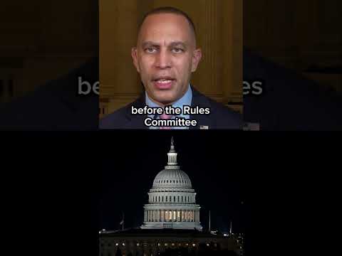 Jeffries: GOP 'finally decided to end their...taxpayer