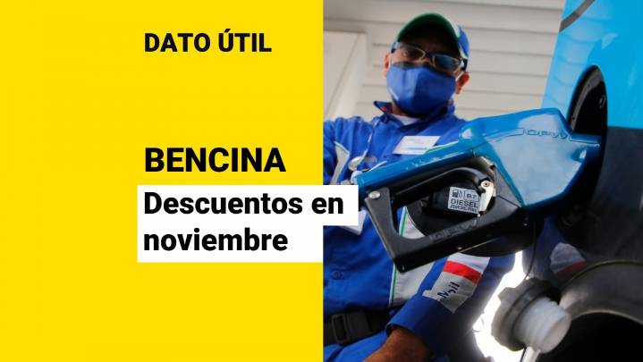 Descuentos en bencina: Ahorra hasta $300 por litro durante noviembre